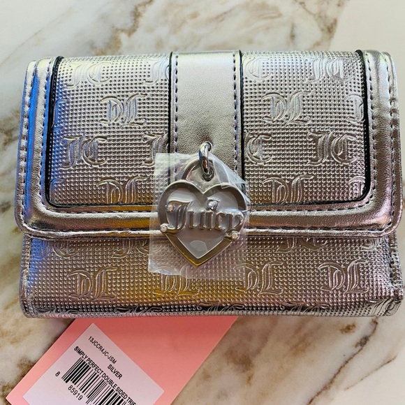 NWT SILVER SIMPLY PERFECT DOUBLE SIDED TRIFOLD $35 - Picture 2 of 5